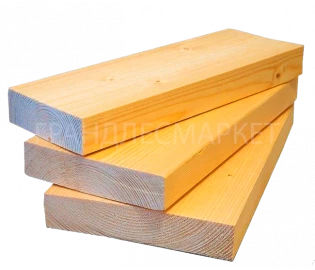 Доска сухая строганная 20х110х6000