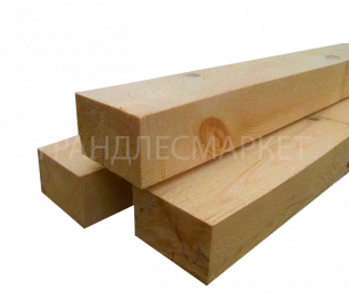 Обрезной брус 100х200х6000