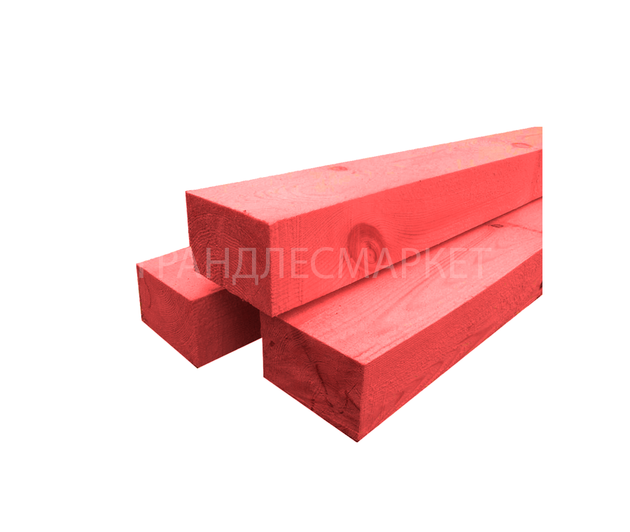 Брус обрезной антисептированный 200х200х6000